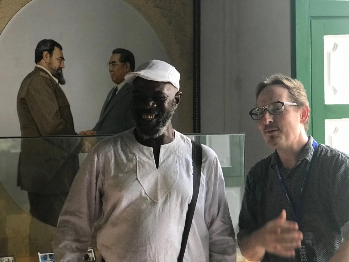 Jacinto Herrera with Dr Damian Smith, Havana, 2019