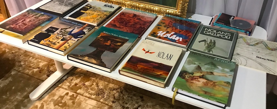 Sidney Nolan’s work spans five decades of continuous practice, spawning an ever-growing body of literature, catalogues and commentary.